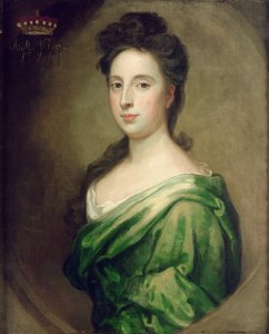 Angelina Magdalenan (n. 1666-1736), ensimmäisen varakreivi St. Johnin toisen vaimon muotokuva